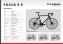 ROWER STORM FOCUS 3.0. GRAVEL 540 ZIELONY 28'' ALUMINIOWY SHIMANO CLARIS