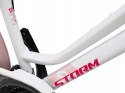 ROWER STORM MARATHON 1.0 26 ALUMINIOWY AMORTYZOWANY BIAŁY RÓŻOWY C