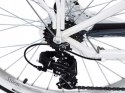 ROWER STORM MARATHON 1.0 26 ALUMINIOWY AMORTYZOWANY BIAŁY RÓŻOWY C