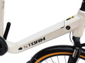 Rower elektryczny Storm Diamond Pro 28'' ramy 17 '' biała perła