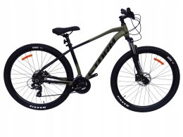 ROWER 29 2.0 STORM SHARK MĘSKI GÓRSKI MTB ALUMINIOWY 17'' HYDRAULIKA OLIWKA