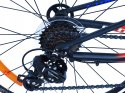 ROWER 24 RACER MTB AMORTYZOWANY SHIMANO ALUMINIUM ZIELONO-CZARNY