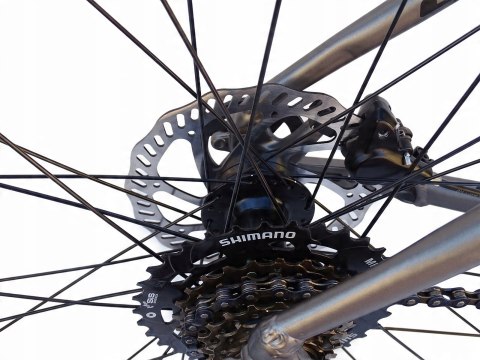 ROWER 29 2.0 STORM SHARK MĘSKI GÓRSKI MTB ALUMINIOWY 21'' HYDRAULIKA CZARNY MAT
