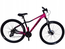 ROWER 29 STORM SHARK GÓRSKI MTB ALUMINIOWY 16'' RÓŻOWY czarny