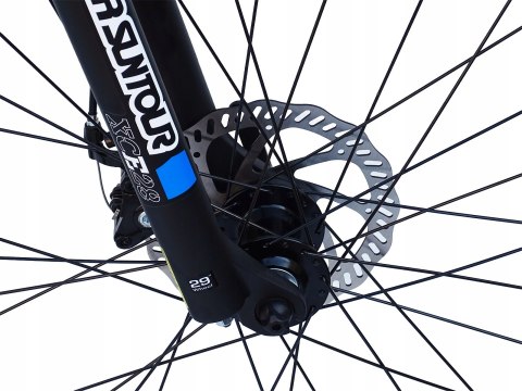 ROWER 29 STORM SHARK GÓRSKI MTB ALUMINIOWY 16'' RÓŻOWY czarny