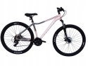 ROWER 29 STORM SHARK GÓRSKI MTB ALUMINIOWY 18'' TARCZOWE RÓŻOWY grafitowy