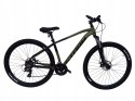 ROWER 29 STORM SHARK GÓRSKI MTB ALUMINIOWY RAMA 17'' OLIWKOWY mat tarczowe