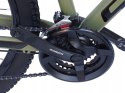 ROWER 29 STORM SHARK GÓRSKI MTB ALUMINIOWY RAMA 17'' OLIWKOWY mat tarczowe